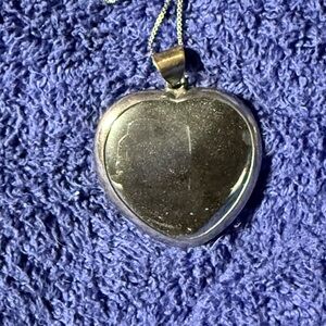 Silver Heart Pendant Necklace